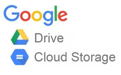 Google Drive + Google Cloud Storage